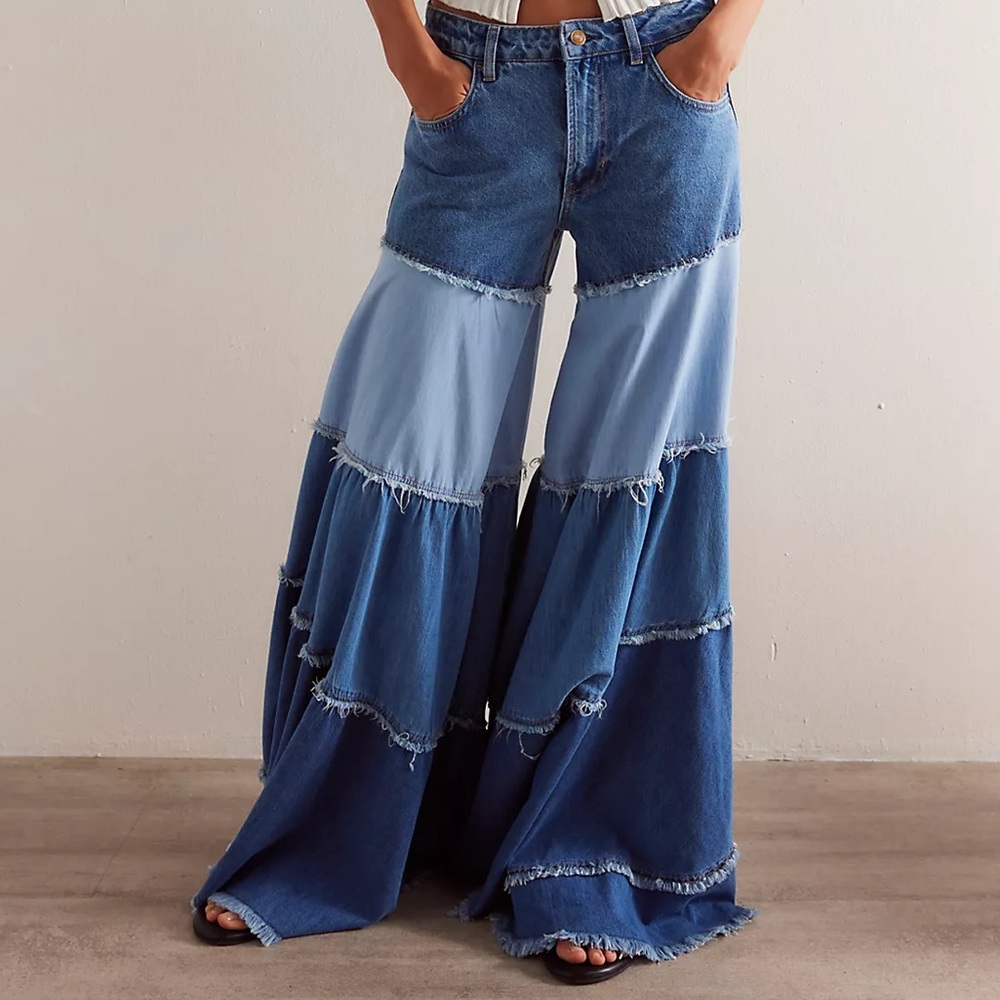 ✨HP✨ WE THE FREE WIDE LEG JEANS (29)
